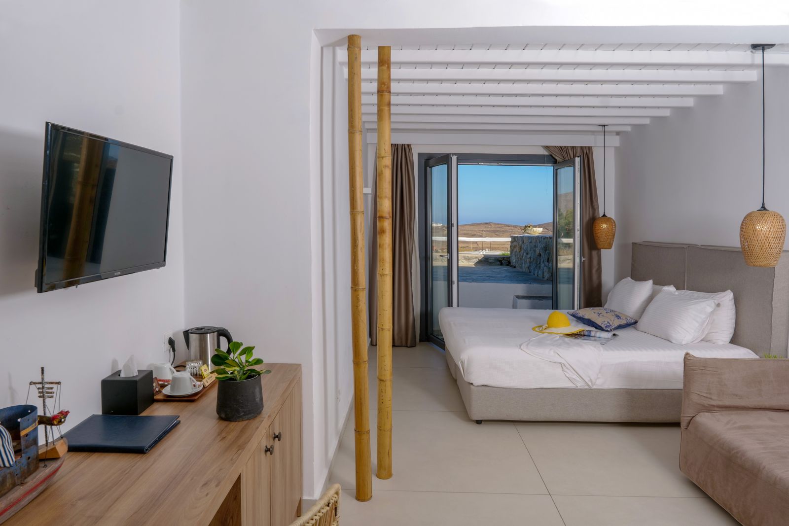 Ftelia Bay Hotel | 4 Star Hotel Mykonos near the Beach